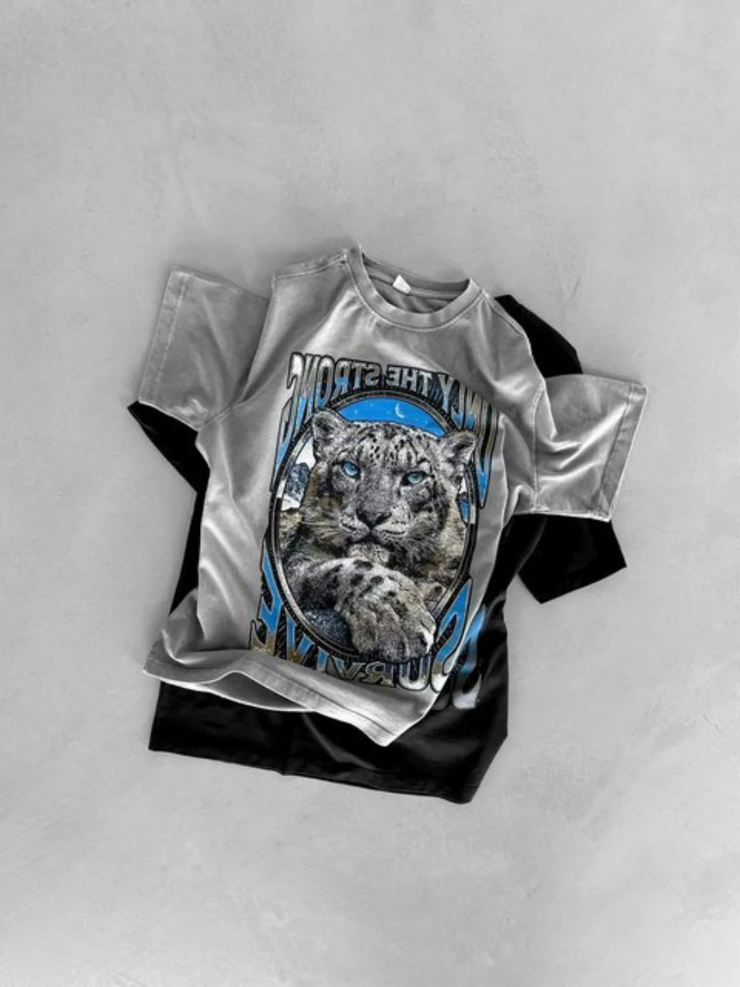 Abluka T-Shirt SNOW LEOPARD T-SHIRT günstig online kaufen