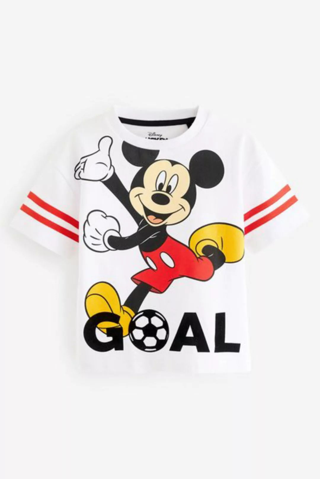 Next T-Shirt Kurzärmliges Fußball-T-Shirt Micky (1-tlg) günstig online kaufen