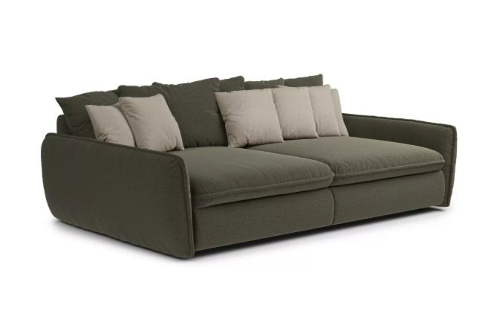 Big Sofa Grün 234 cm breit PHIL günstig online kaufen