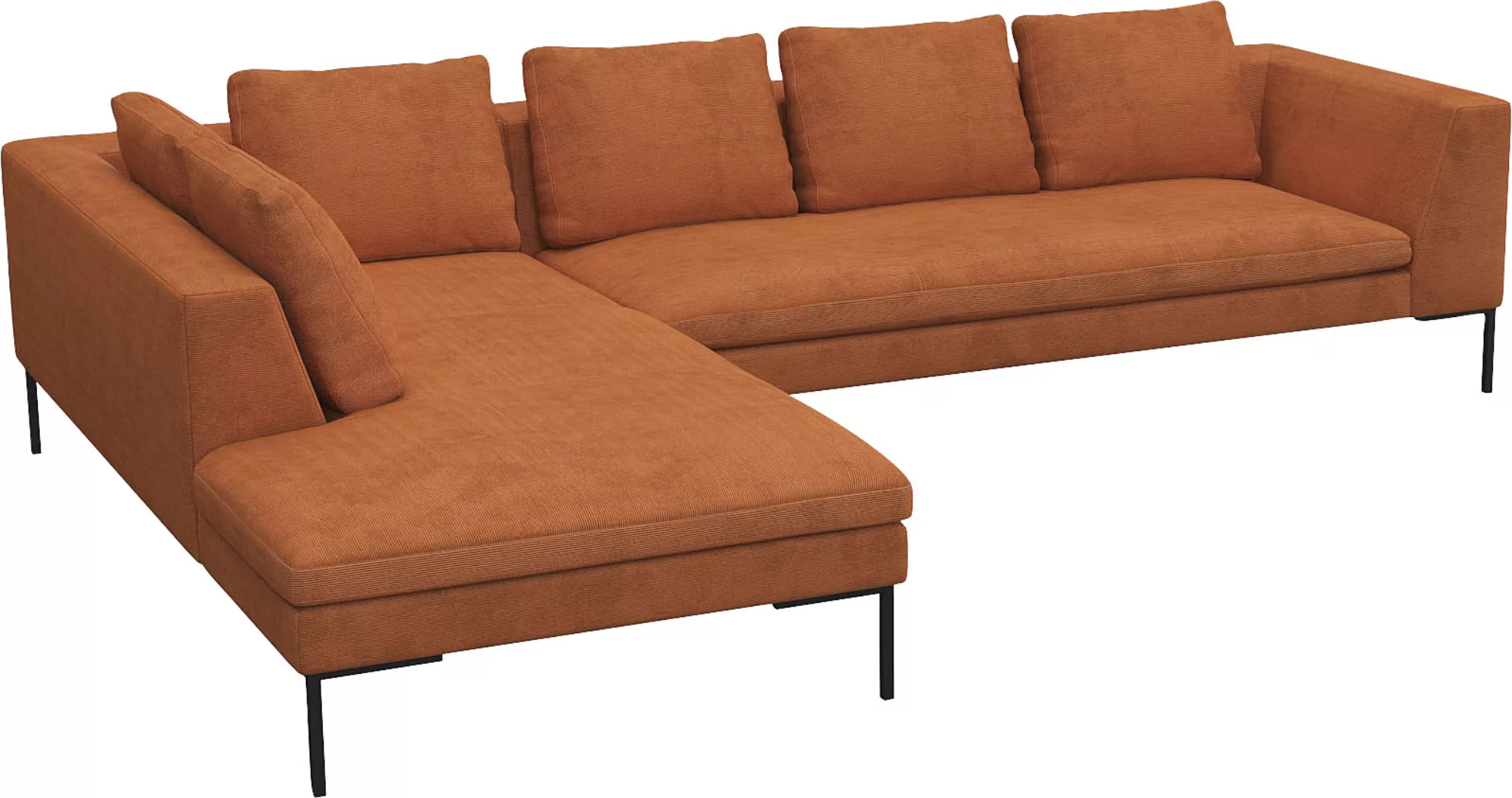 FLEXLUX Ecksofa "Loano, superbequemer Sitzkomfort durch Kaltschaum im Sitz, günstig online kaufen