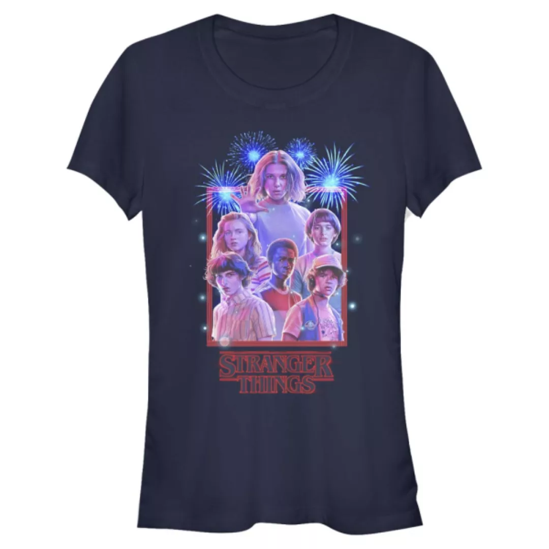 Netflix - Stranger Things - Gruppe Stranger Box - Frauen T-Shirt günstig online kaufen