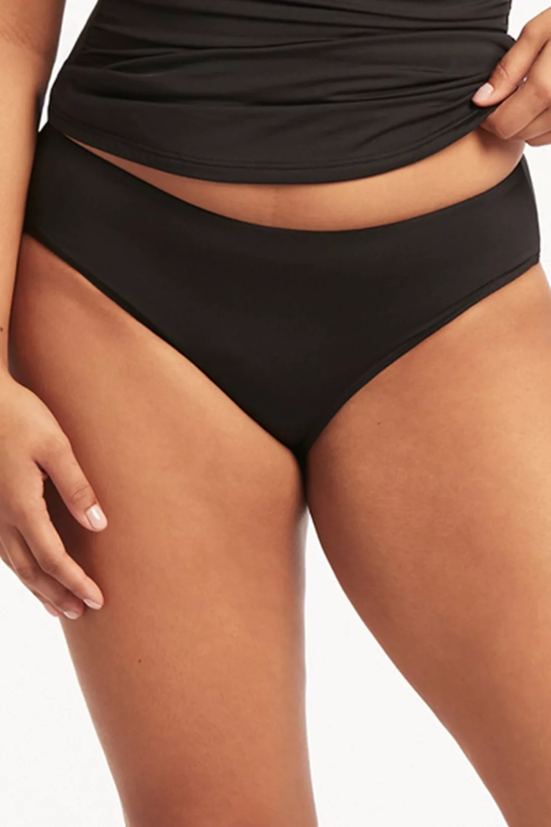 Sea Level Bikini-Hose, midi ECO Essentials 38 schwarz günstig online kaufen