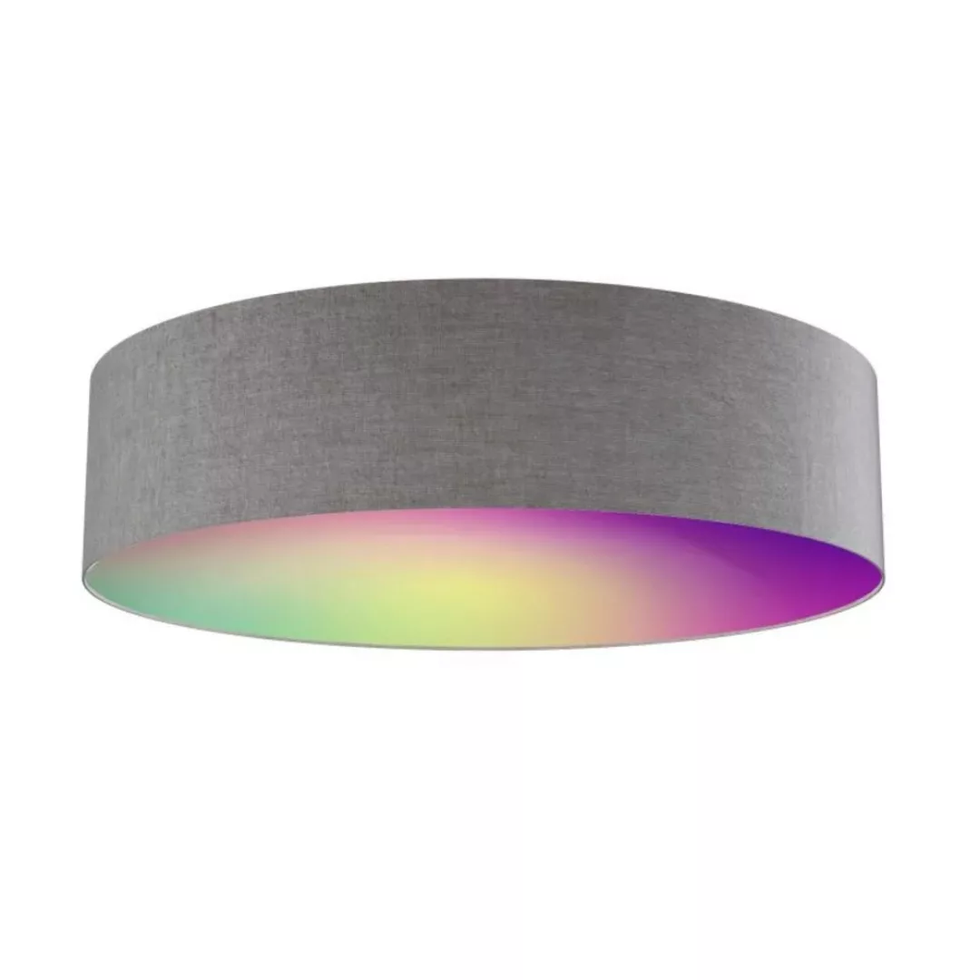 Müller Licht tint LED-Deckenleuchte Malea, RGB, CCT, taupe günstig online kaufen