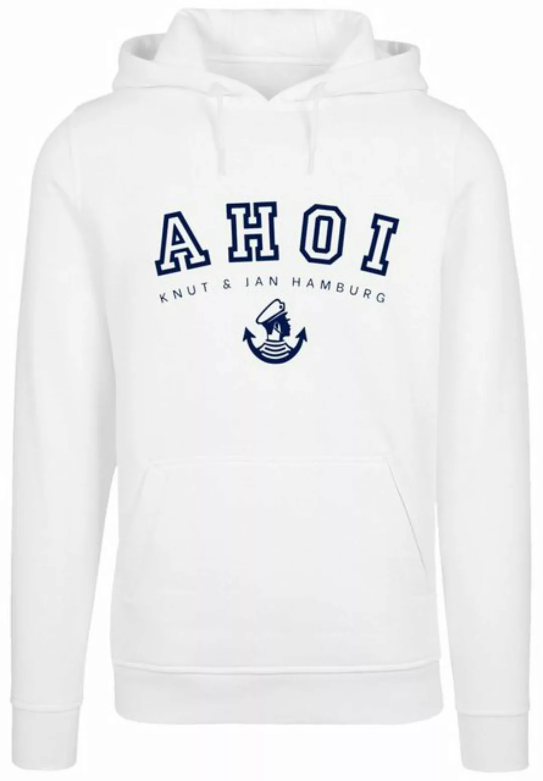 F4NT4STIC Kapuzenpullover "AHOI Knut & Jan Hamburg", Print günstig online kaufen