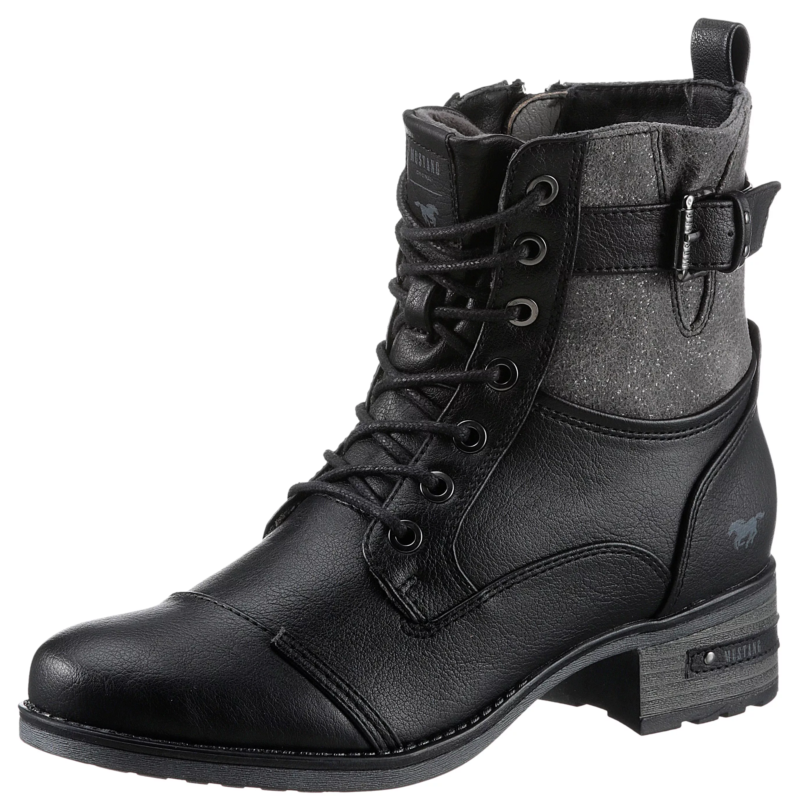 Mustang Shoes Schnürstiefelette günstig online kaufen