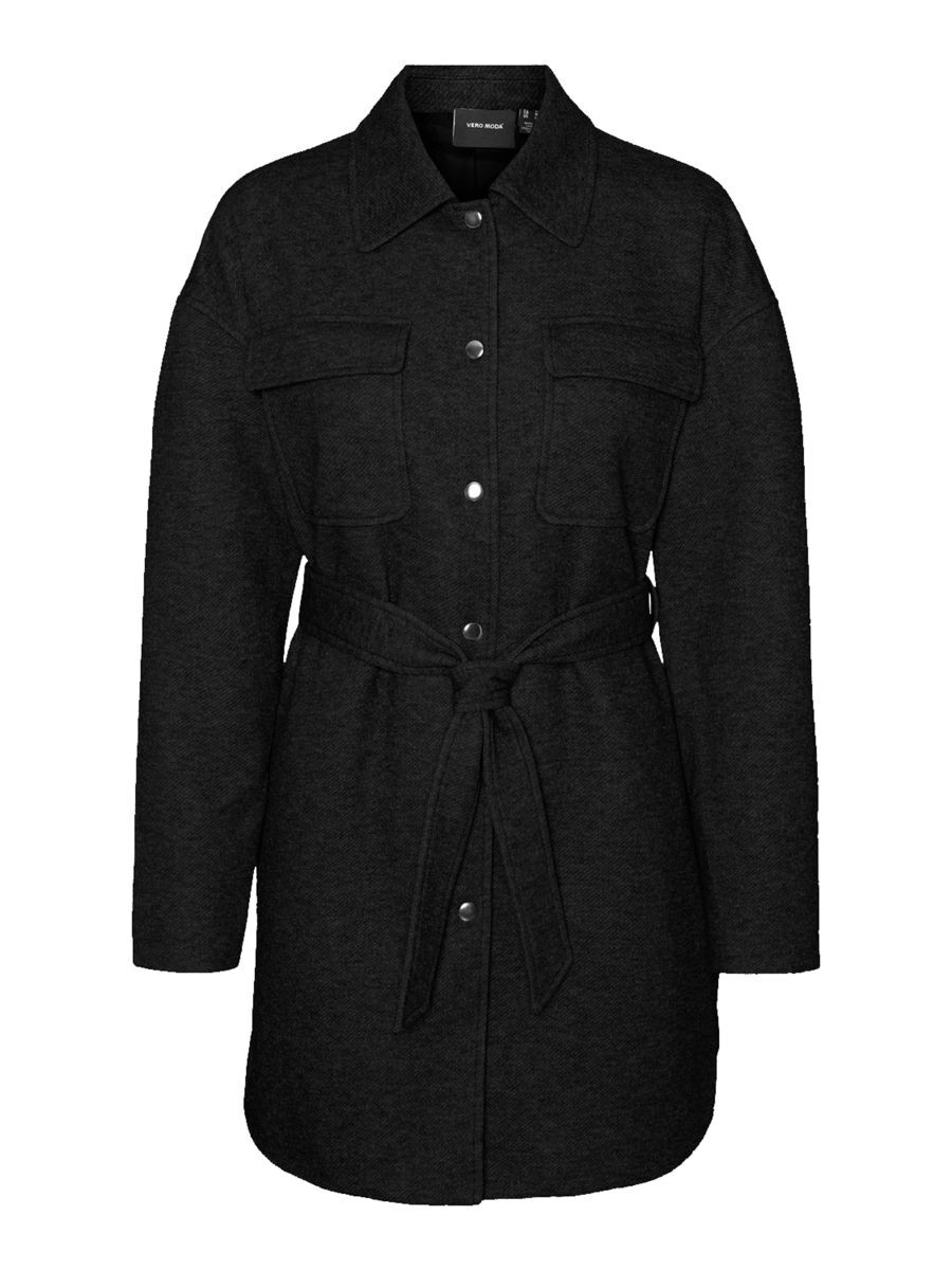 VERO MODA Shirt Jacke Damen Schwarz günstig online kaufen