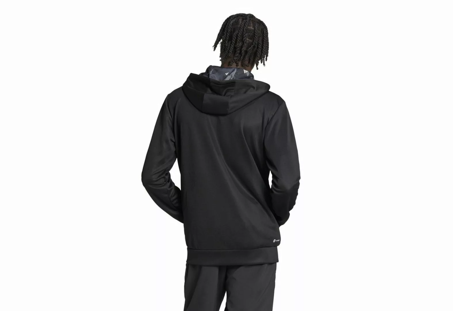 adidas Performance Kapuzenpullover TR-ES+ BL FZ JA BLACK/GREFIV günstig online kaufen