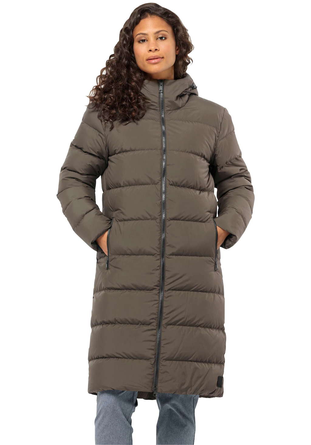 Jack Wolfskin Daunenmantel "FROZEN PALACE COAT W", mit Kapuze günstig online kaufen