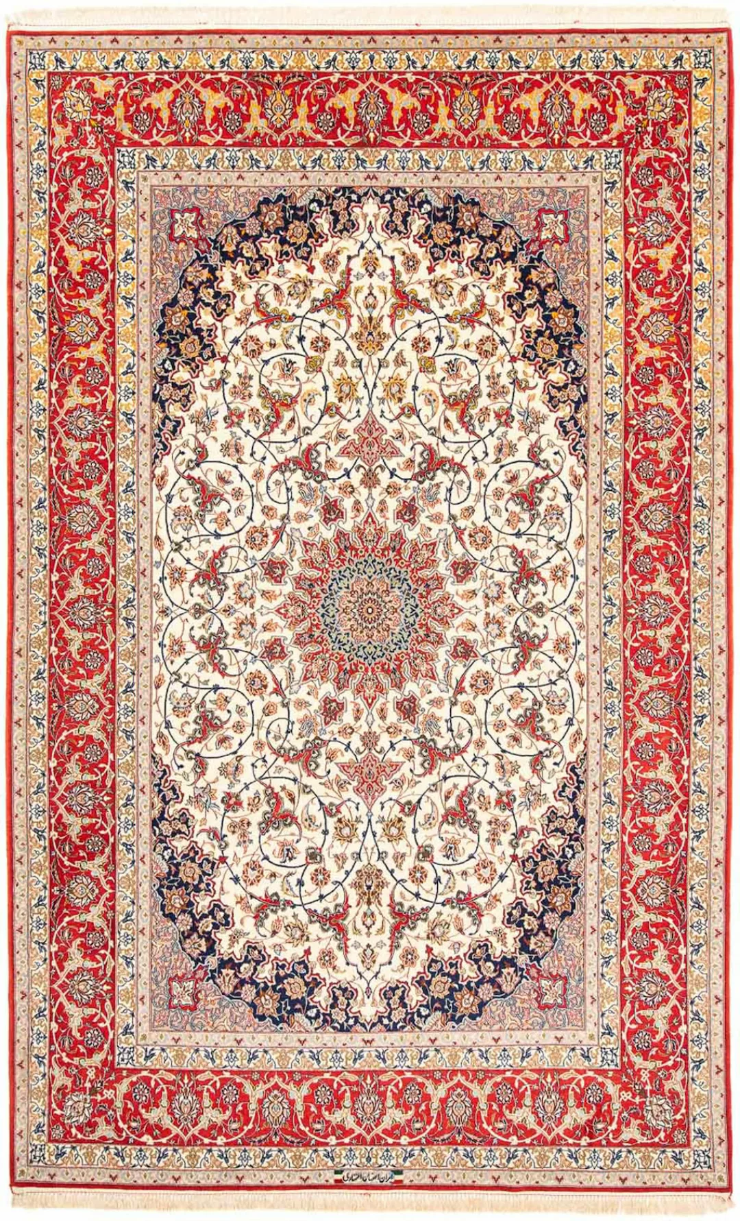 morgenland Orientteppich »Perser - Isfahan - Premium - 310 x 197 cm - rot«, günstig online kaufen