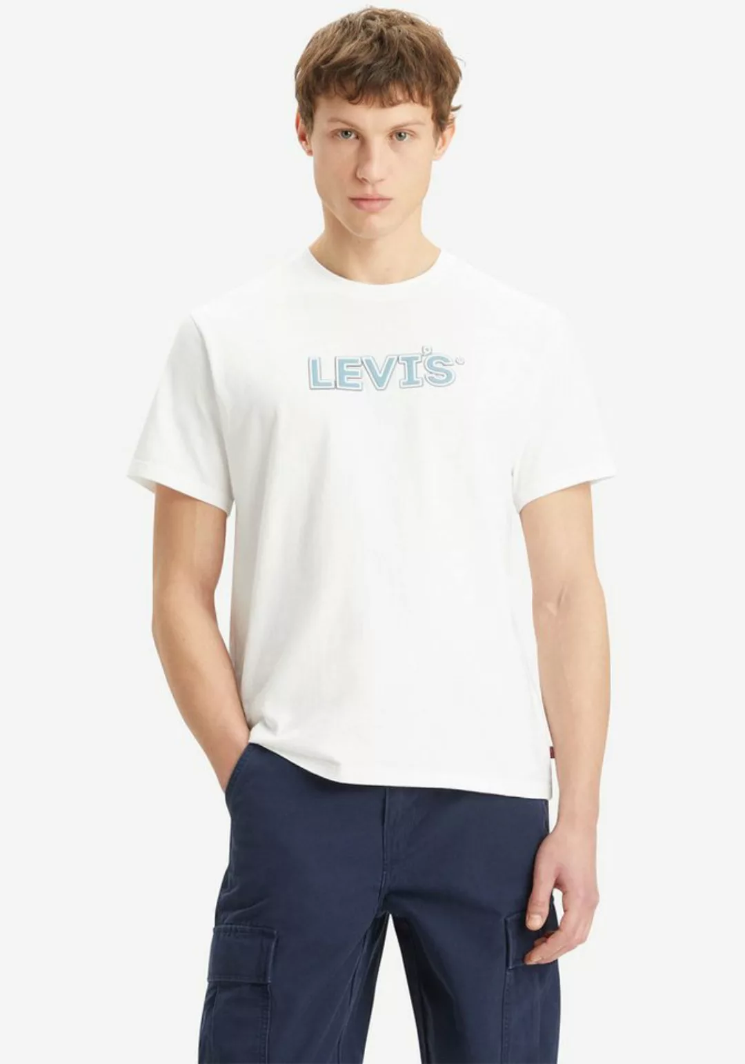 Levi's® Print-Shirt RELAXED FIT TEE mit Levi's®-Schriftzug günstig online kaufen