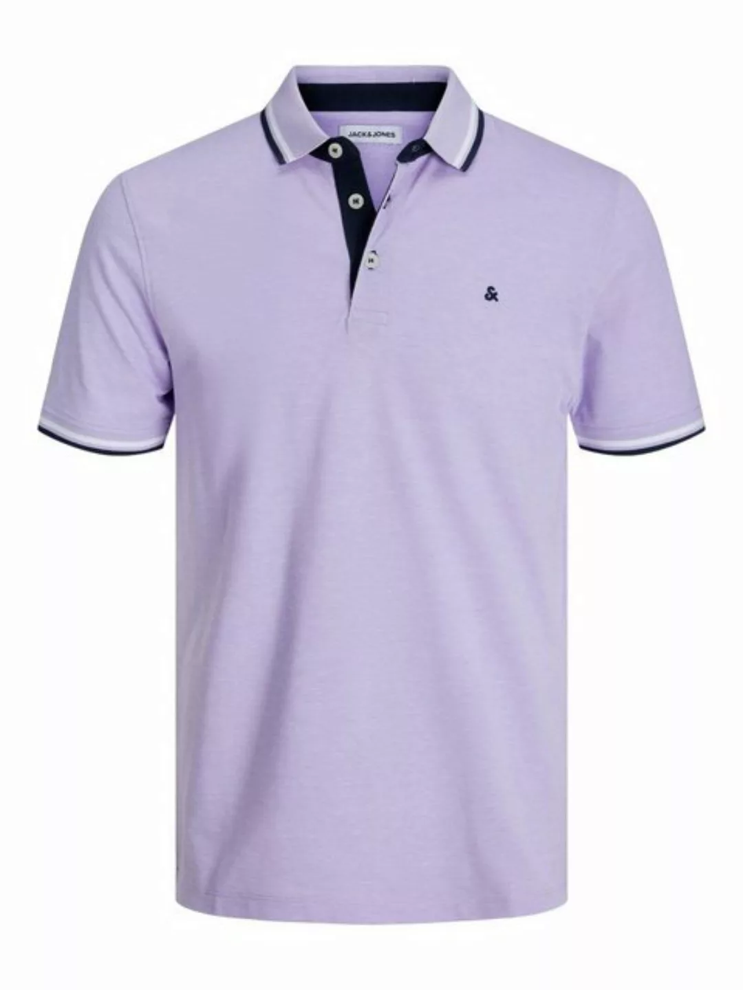 Jack & Jones Poloshirt Polo Shirt JJEPAULOS Sommer Hemd Kragen Pique Cotton günstig online kaufen