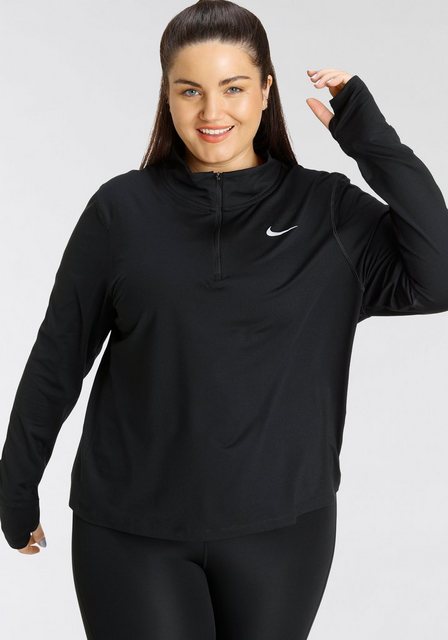 Nike Laufshirt Element Women's 1/-Zip Running Top (Plus Size) günstig online kaufen