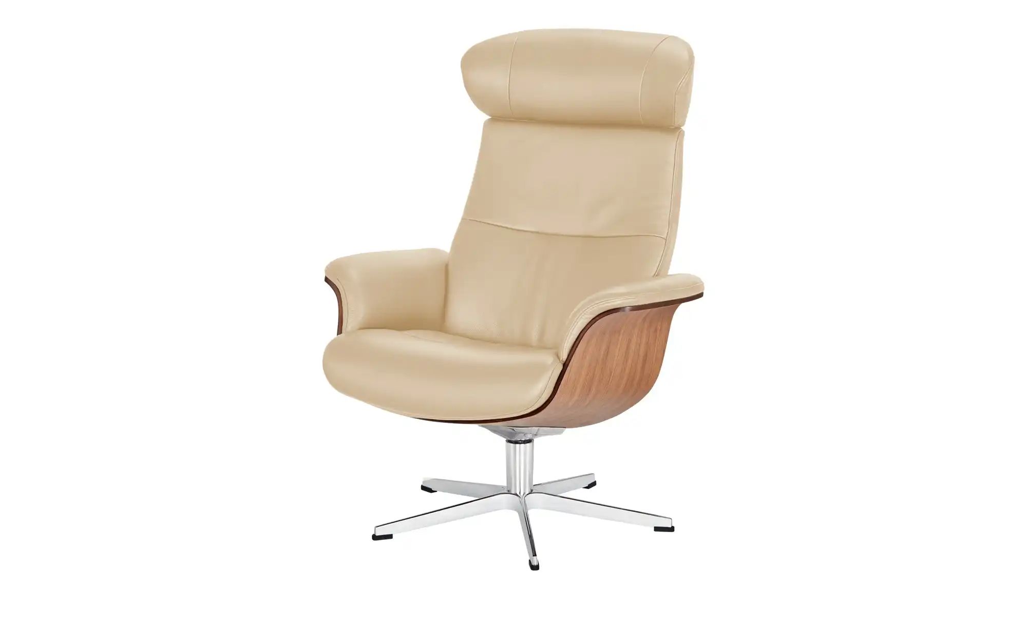 Relaxsessel  drehbar Timeout ¦ beige ¦ Maße (cm): B: 80 H: 109,5 T: 81.0 Po günstig online kaufen