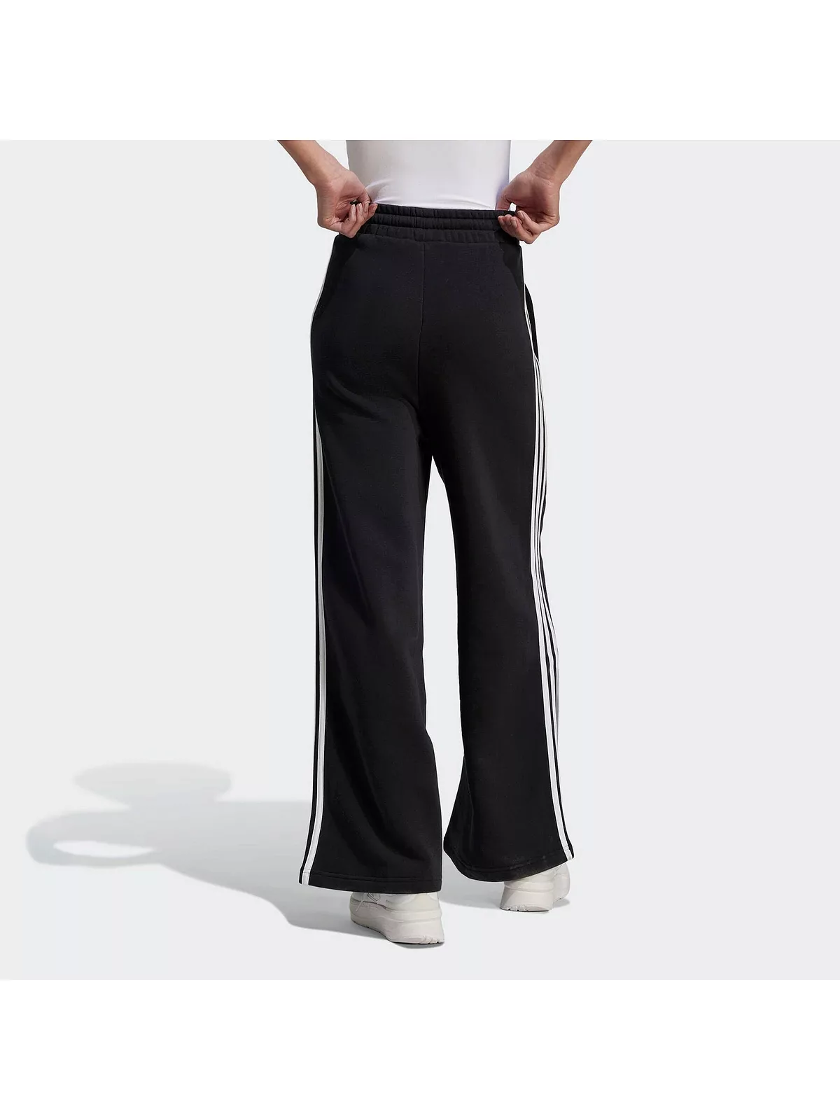 adidas Sportswear Culotte ESSENTIALS 3-STREIFEN FRENCH TERRY WIDE HOSE günstig online kaufen