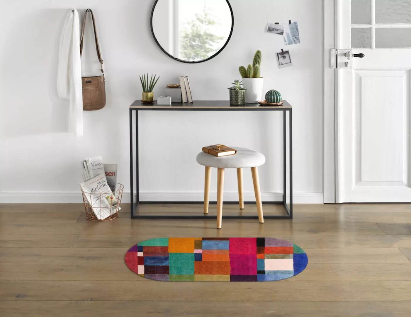 wash+dry by Kleen-Tex Fußmatte »Mosaique«, rechteckig, 9 mm Höhe günstig online kaufen