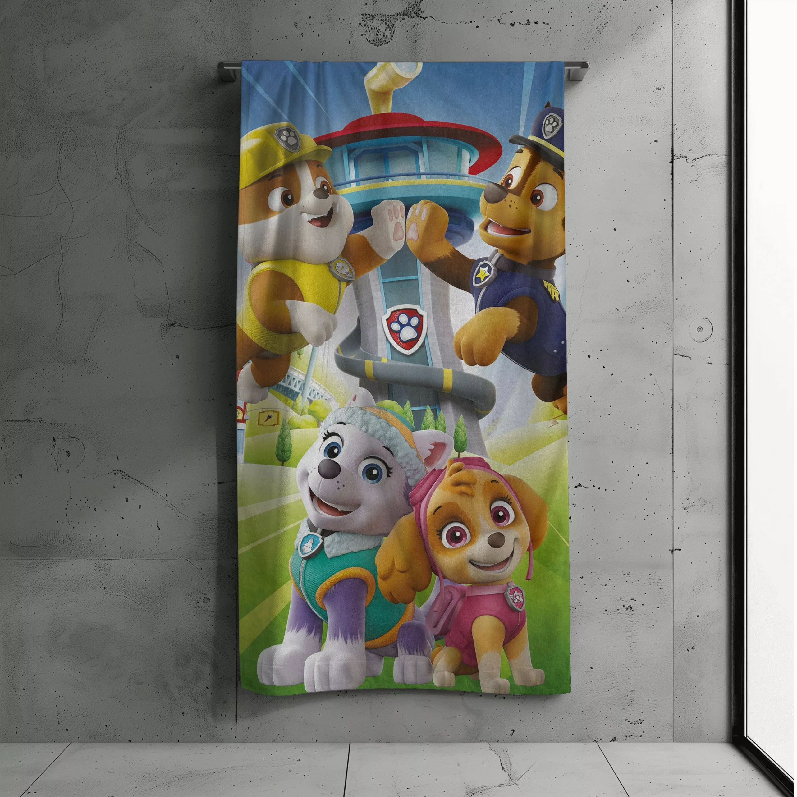 MTOnlinehandel Badetuch Paw Patrol 70x140 cm, günstig online kaufen