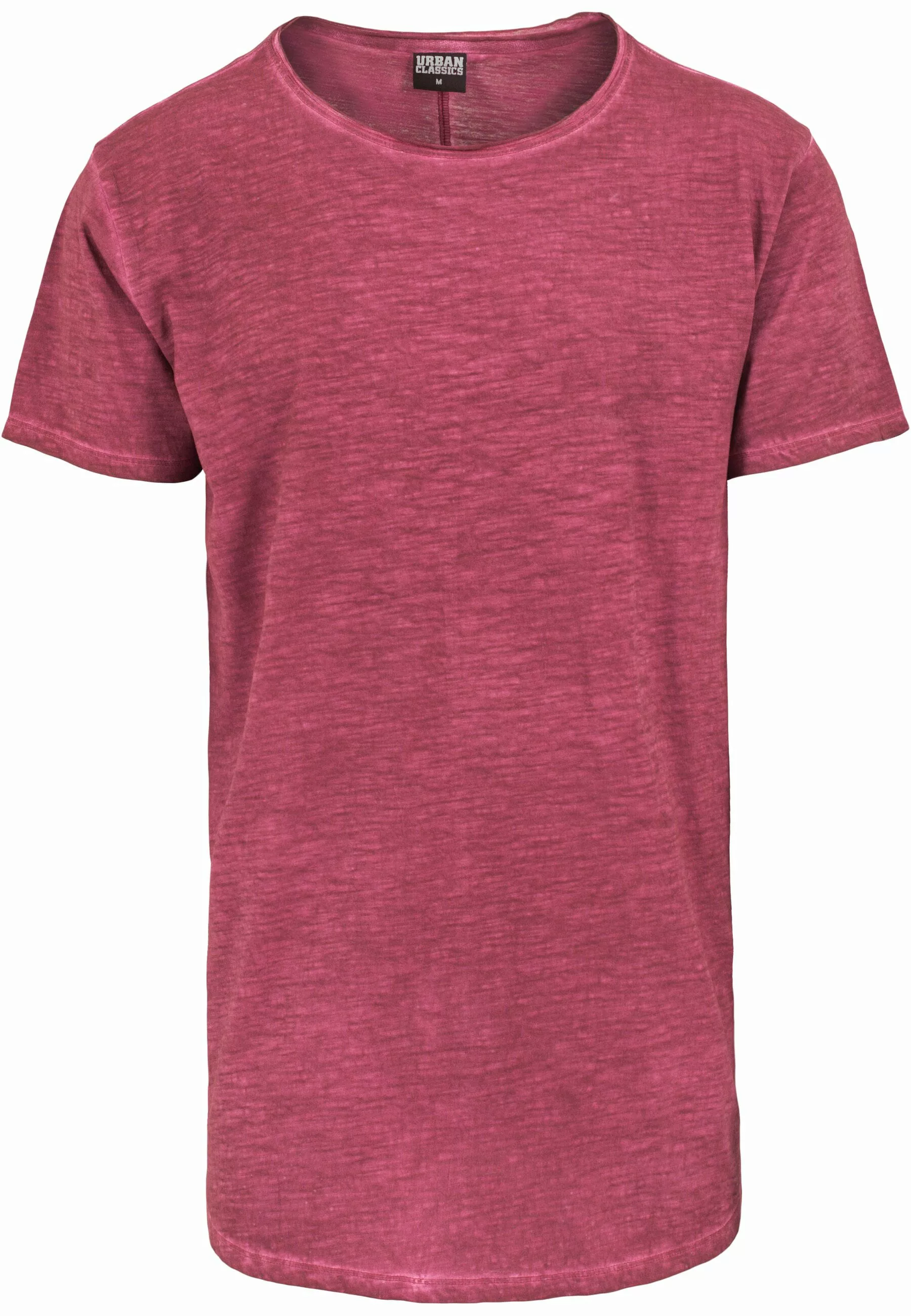 URBAN CLASSICS T-Shirt "Urban Classics Herren Long Back Shaped Spray Dye Te günstig online kaufen