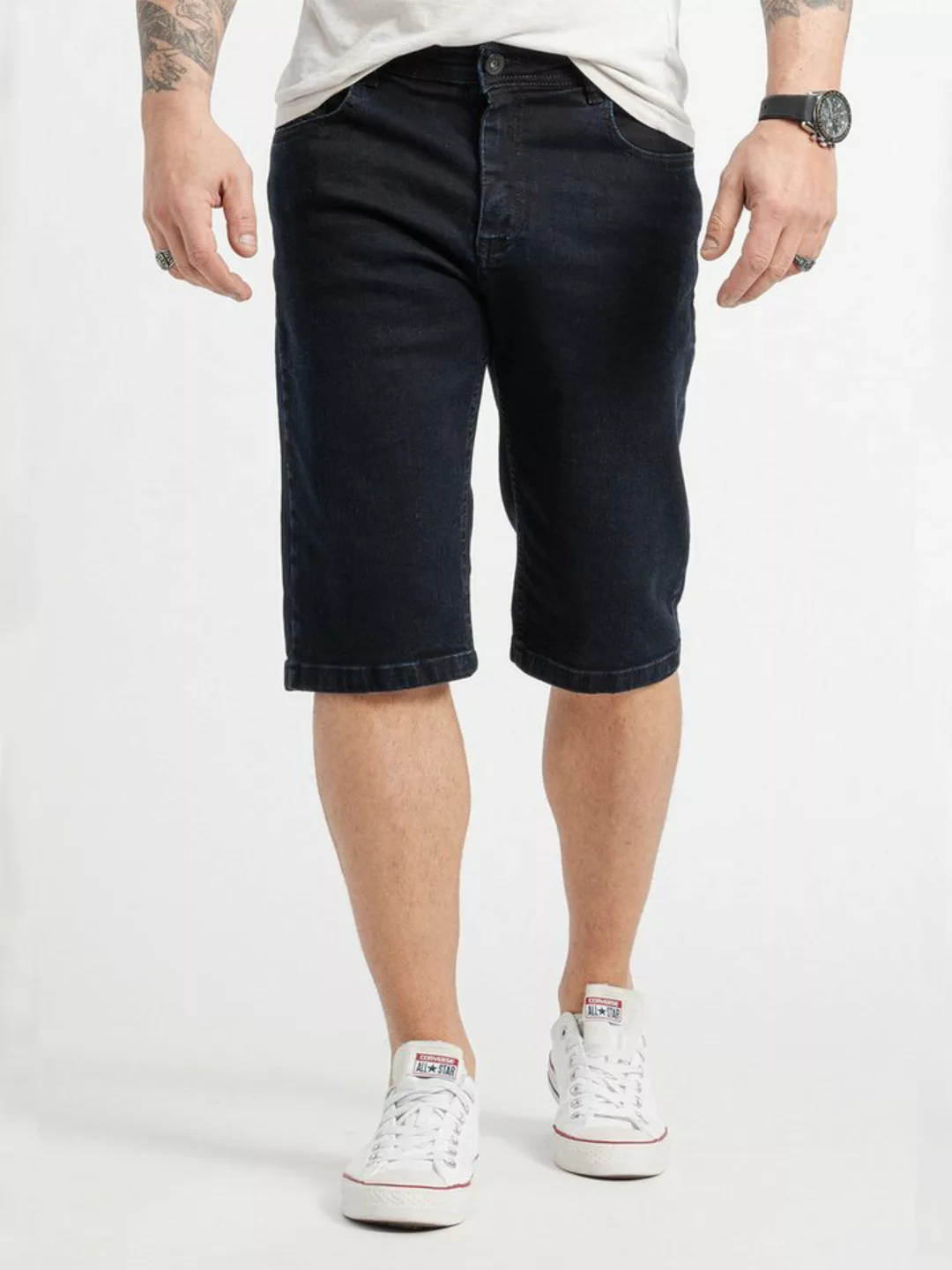 Rock Creek Bermudas Herren Shorts Jeansshorts Denim Dunkelblau RC-2422 günstig online kaufen