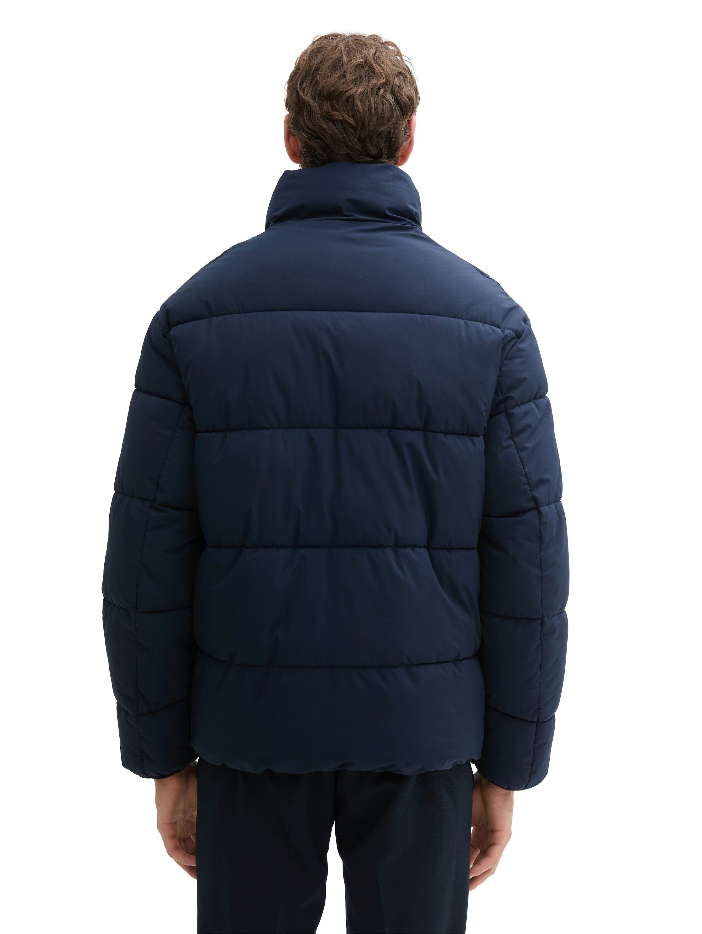 TOM TAILOR Denim Steppjacke mit Logoprint günstig online kaufen