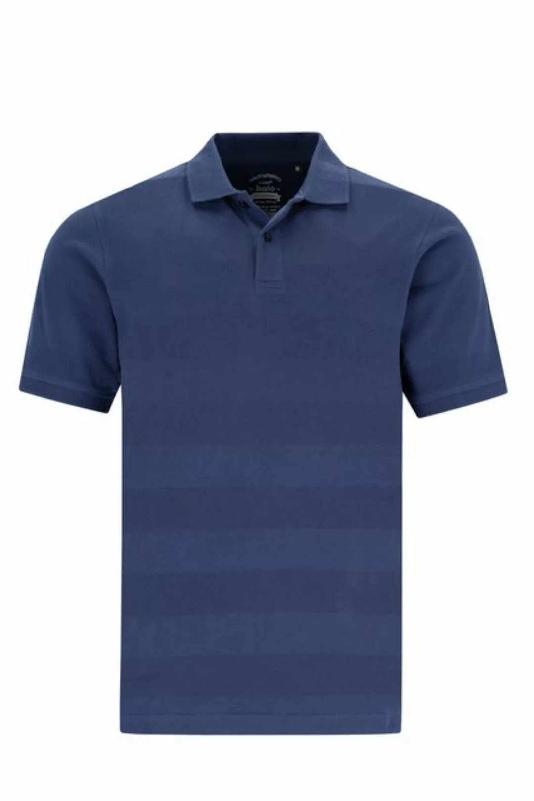 Hajo Poloshirt H Poloshirt Strukturmix admiralsblau günstig online kaufen