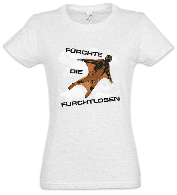 Urban Backwoods Print-Shirt Fürchte Die Furchtlosen Damen T-Shirt Action Fu günstig online kaufen