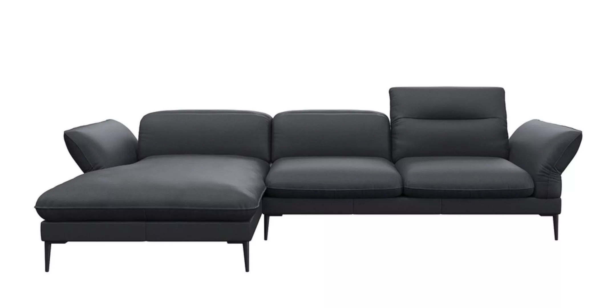 FLEXLUX Ecksofa "Salino, Funktionssofa mit Recamiere, Relaxsofa, Ecksofa", günstig online kaufen