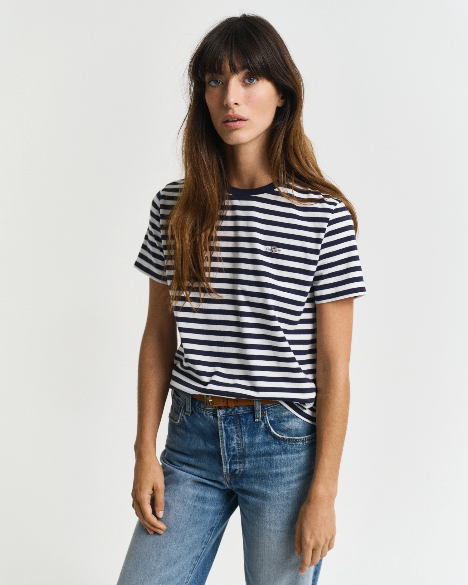 Gant T-Shirt "REG STRIPED SHIELD SS T-SHIRT" günstig online kaufen