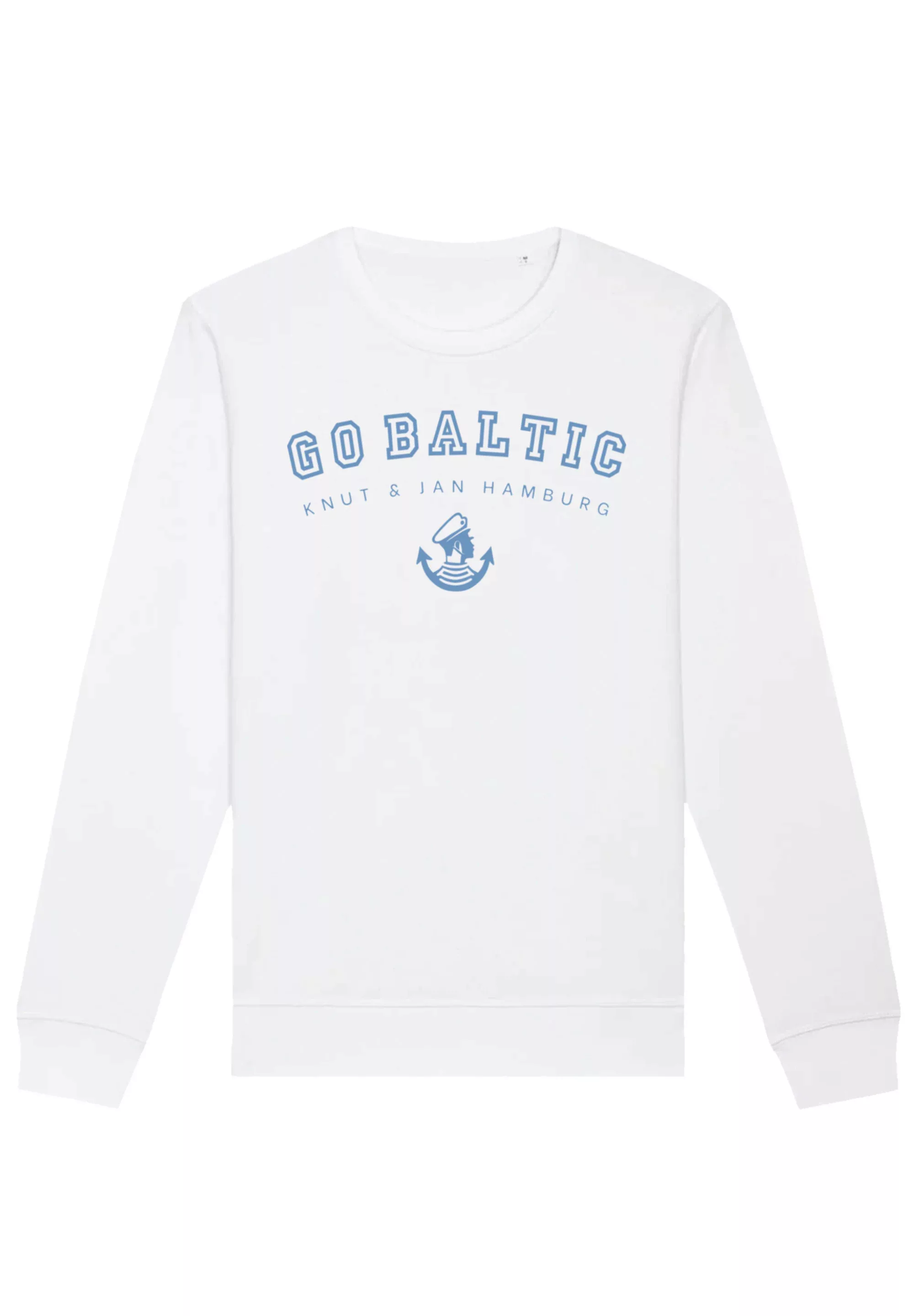 F4NT4STIC Sweatshirt "Go Baltic Knut & Jan Hamburg", Print günstig online kaufen