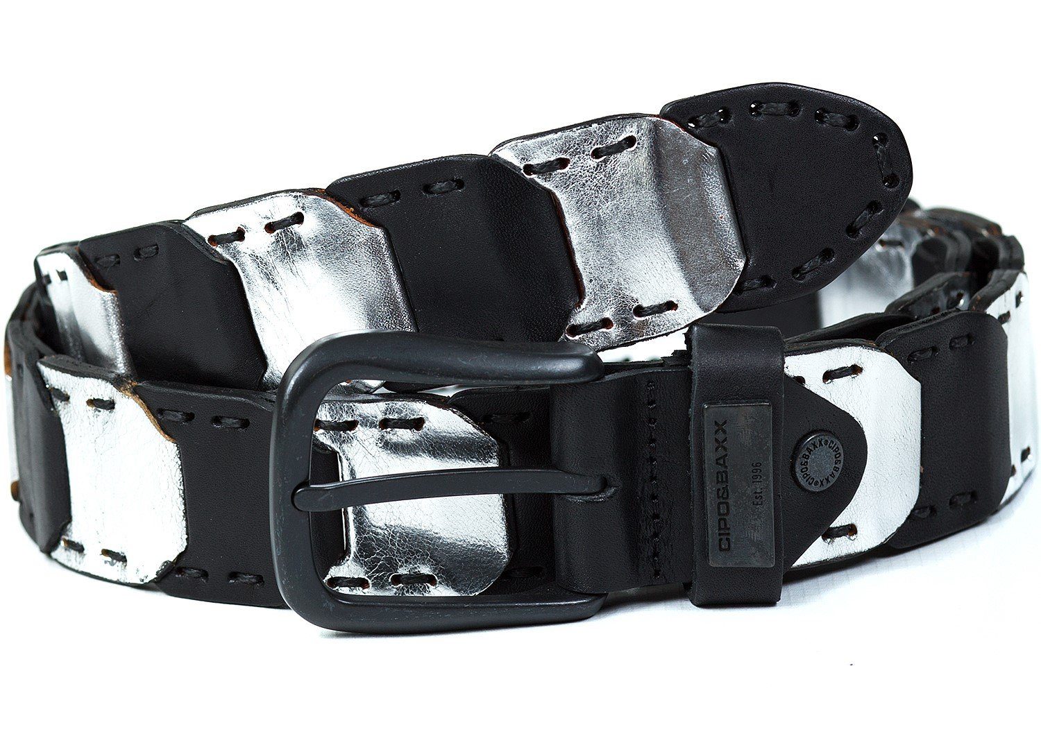 Cipo & Baxx Ledergürtel Eleganter Gürtel günstig online kaufen