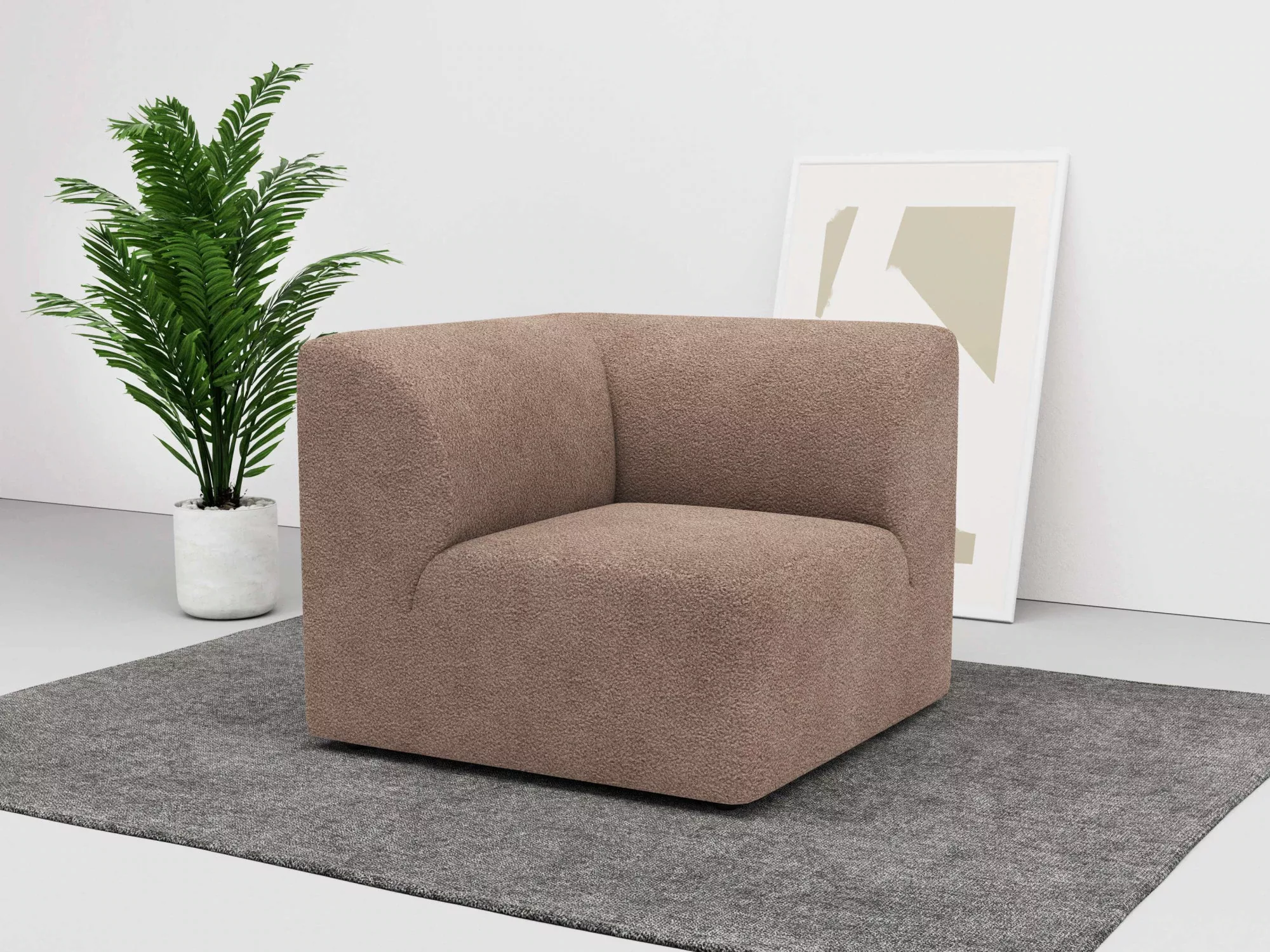 LeGer Home by Lena Gercke Sofa-Eckelement "Floria", modulares Sofa, in tren günstig online kaufen