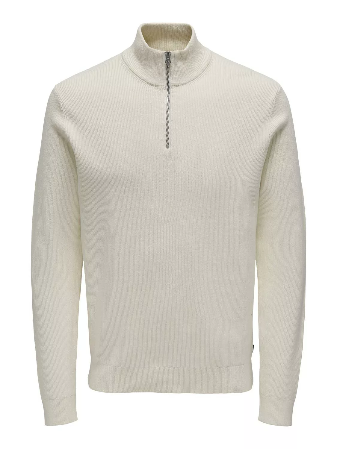 ONLY & SONS Strickpullover ONSPHIL REG 12 STRUC HALF ZIP KNIT NOOS günstig online kaufen