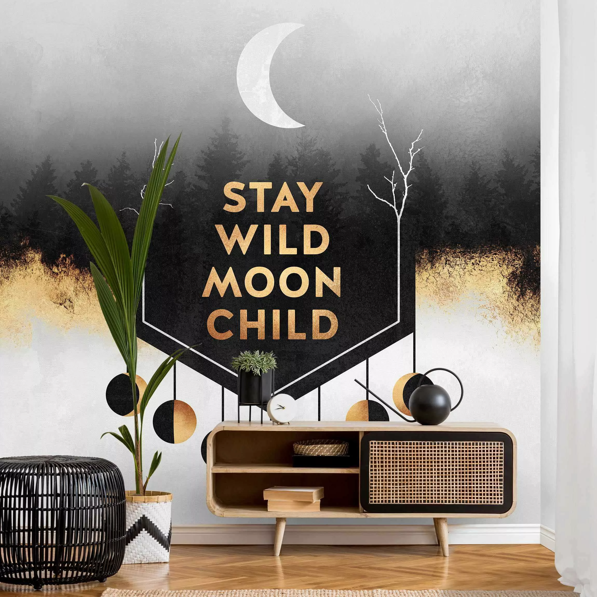 Fototapete Stay Wild Moon Child günstig online kaufen