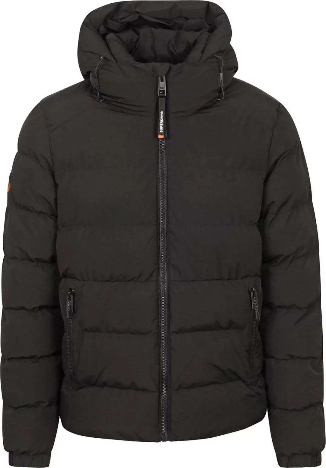 Superdry Steppjacke "HOODED SPORTS PUFFER JACKET" günstig online kaufen