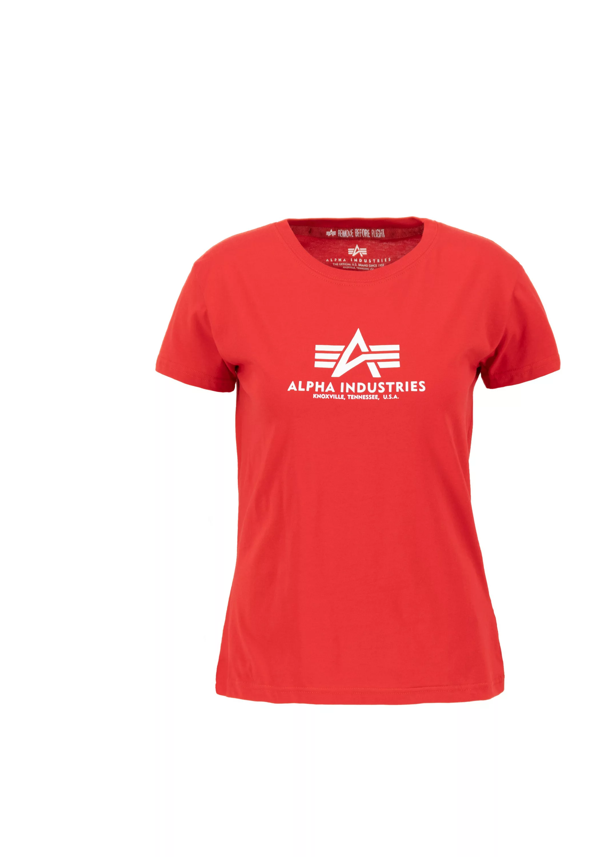 Alpha Industries T-Shirt "Alpha Industries Women - T-Shirts New Basic T Wom günstig online kaufen