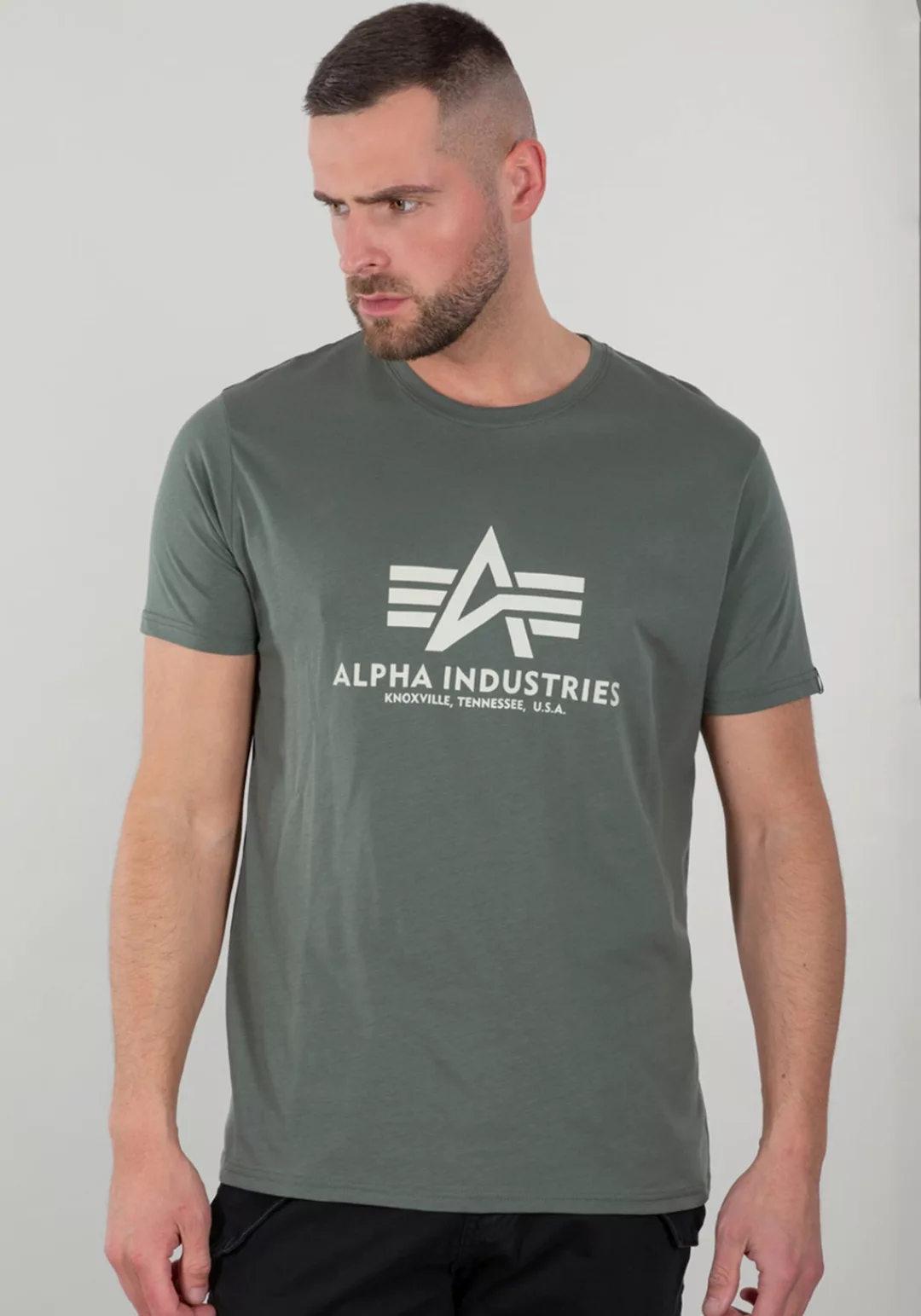 Alpha Industries T-Shirt "Alpha Industries Men - T-Shirts Basic T-Shirt" günstig online kaufen