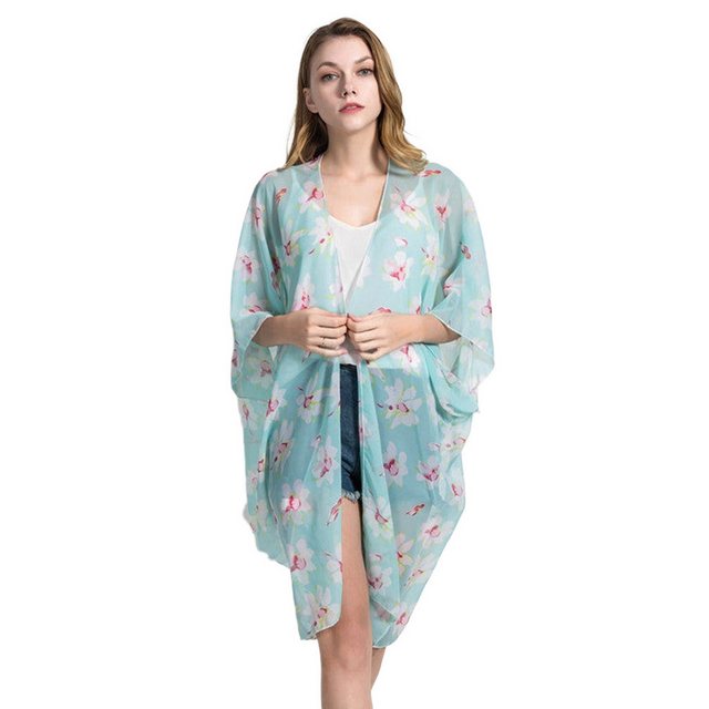 AUKUU Strandkleid Einfacher Strand Sonnenschutz Allzweck Cape Cardigan 85*1 günstig online kaufen