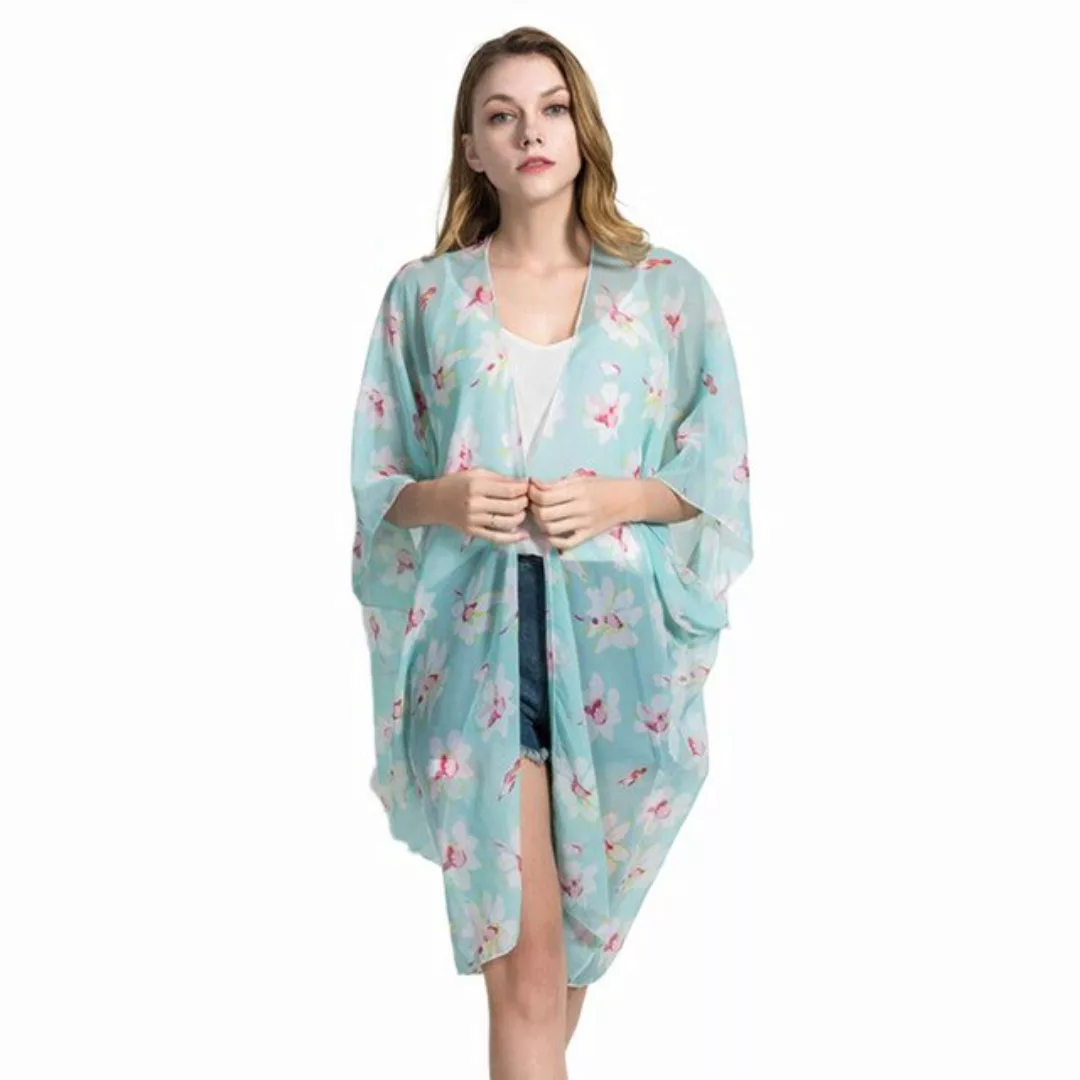 AUKUU Strandkleid Einfacher Strand Sonnenschutz Allzweck Cape Cardigan 85*1 günstig online kaufen