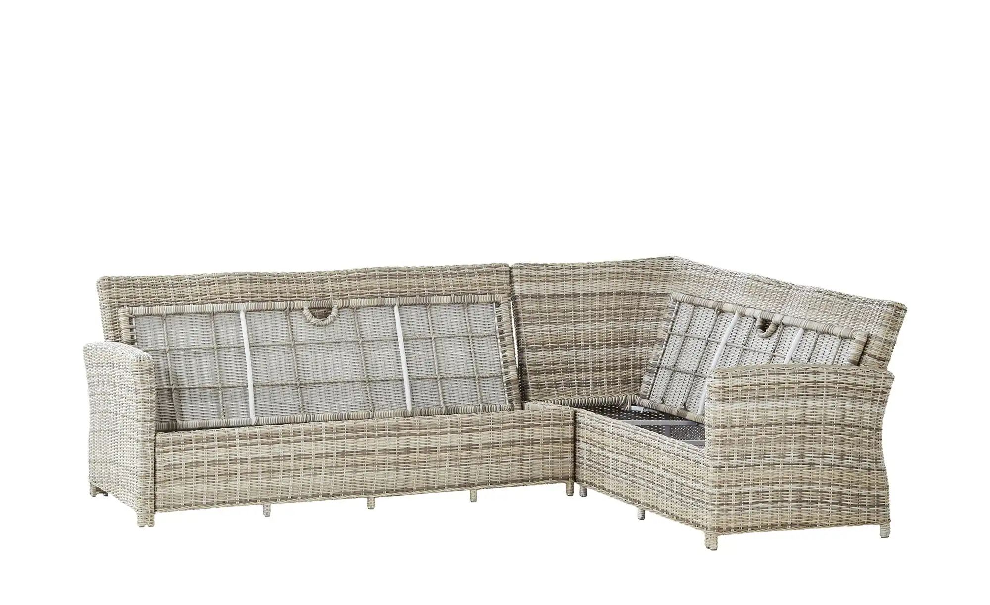 a casa mia Garten-Loungeset aus Polyrattan Bregenz ¦ creme Garten > Gartenm günstig online kaufen