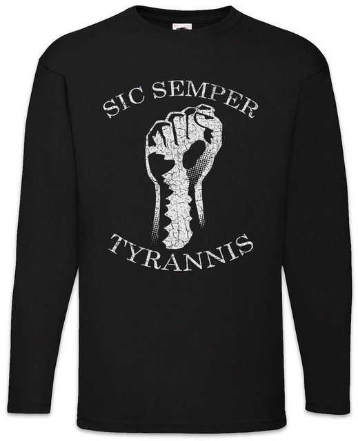 Urban Backwoods Langarmshirt Sic Semper Tyrannis II Langarm T-Shirt Thus Al günstig online kaufen