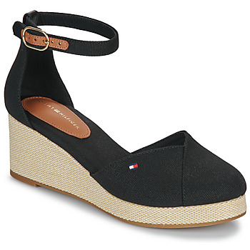 Tommy Hilfiger  Sandalen FLAG CLOSED TOE MID WEDGE ESPAD günstig online kaufen