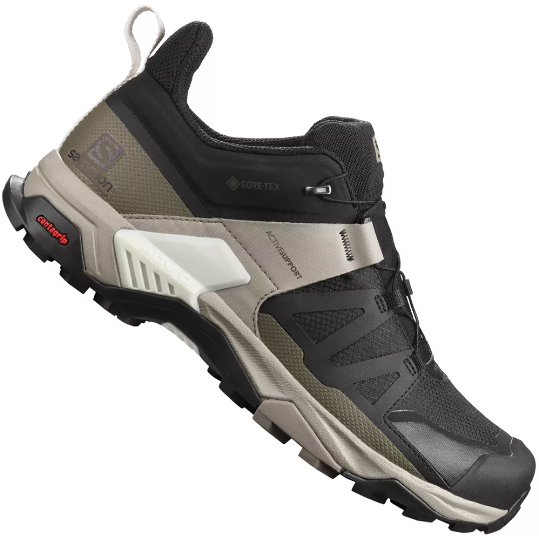 Salomon X Ultra 4 GTX Black/Vintage Kaki/Vanila Ice günstig online kaufen