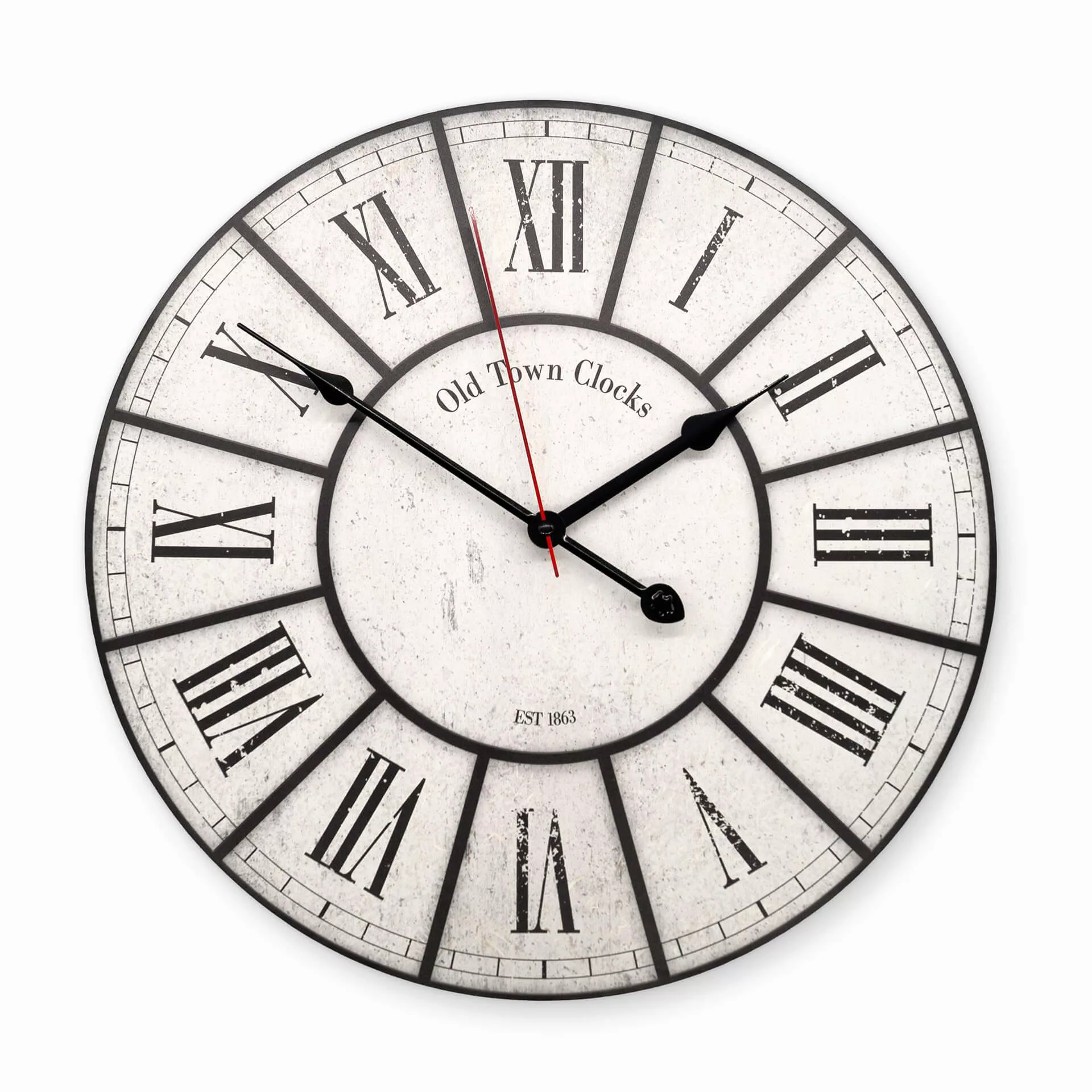 K&L Wall Art Wanduhr Römische Ziffern günstig online kaufen
