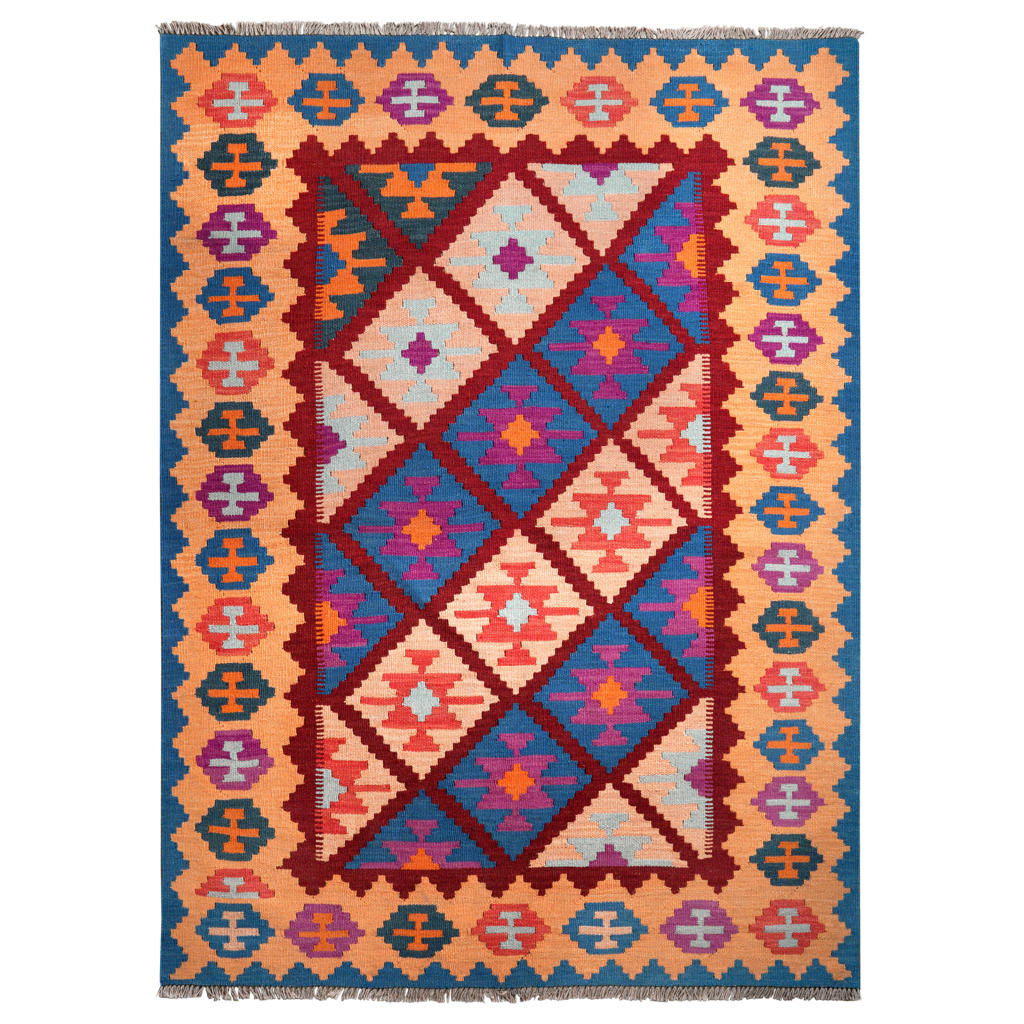 PersaTepp Teppich Kelim Gashgai multicolor B/L: ca. 156x214 cm günstig online kaufen