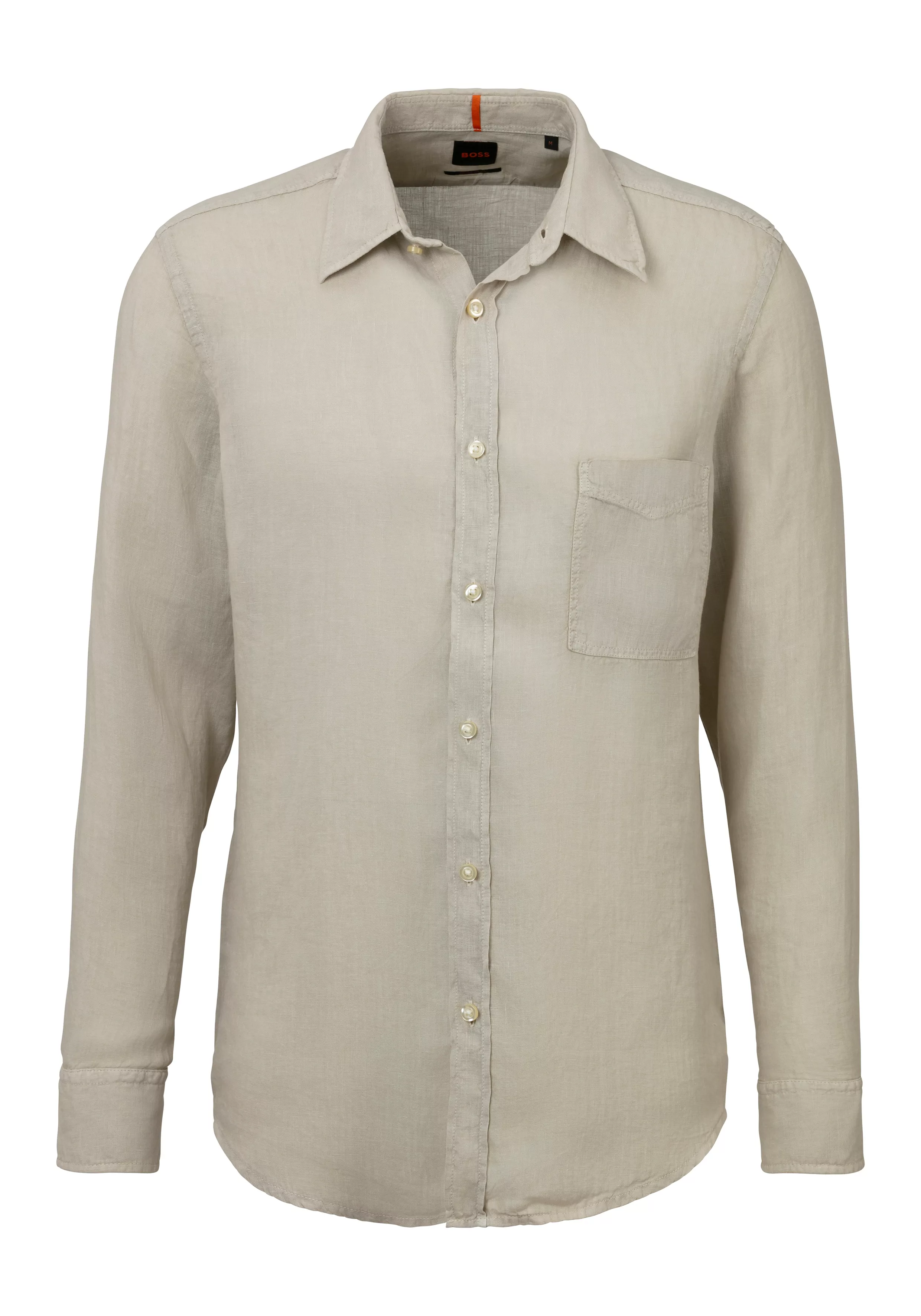 BOSS ORANGE Langarmshirt, mit BOSS-Kontrastdetails günstig online kaufen