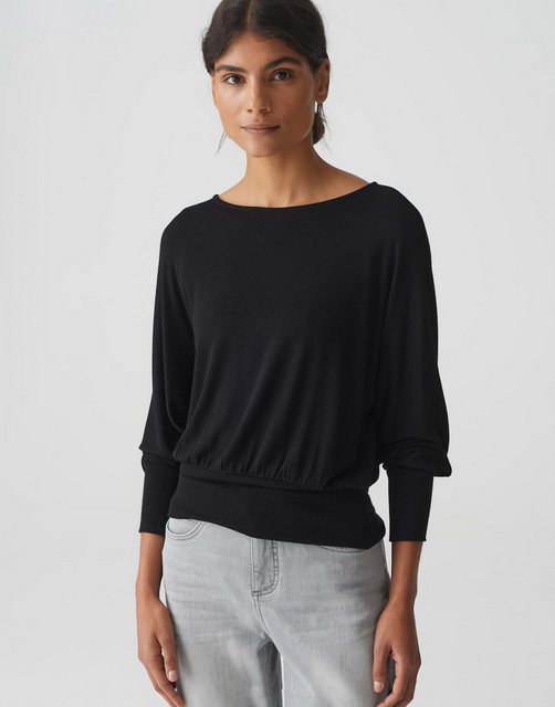 OPUS T-Shirt Boxy Shirt SONNU Loose aus ECOVERO™ Viskose Mix günstig online kaufen