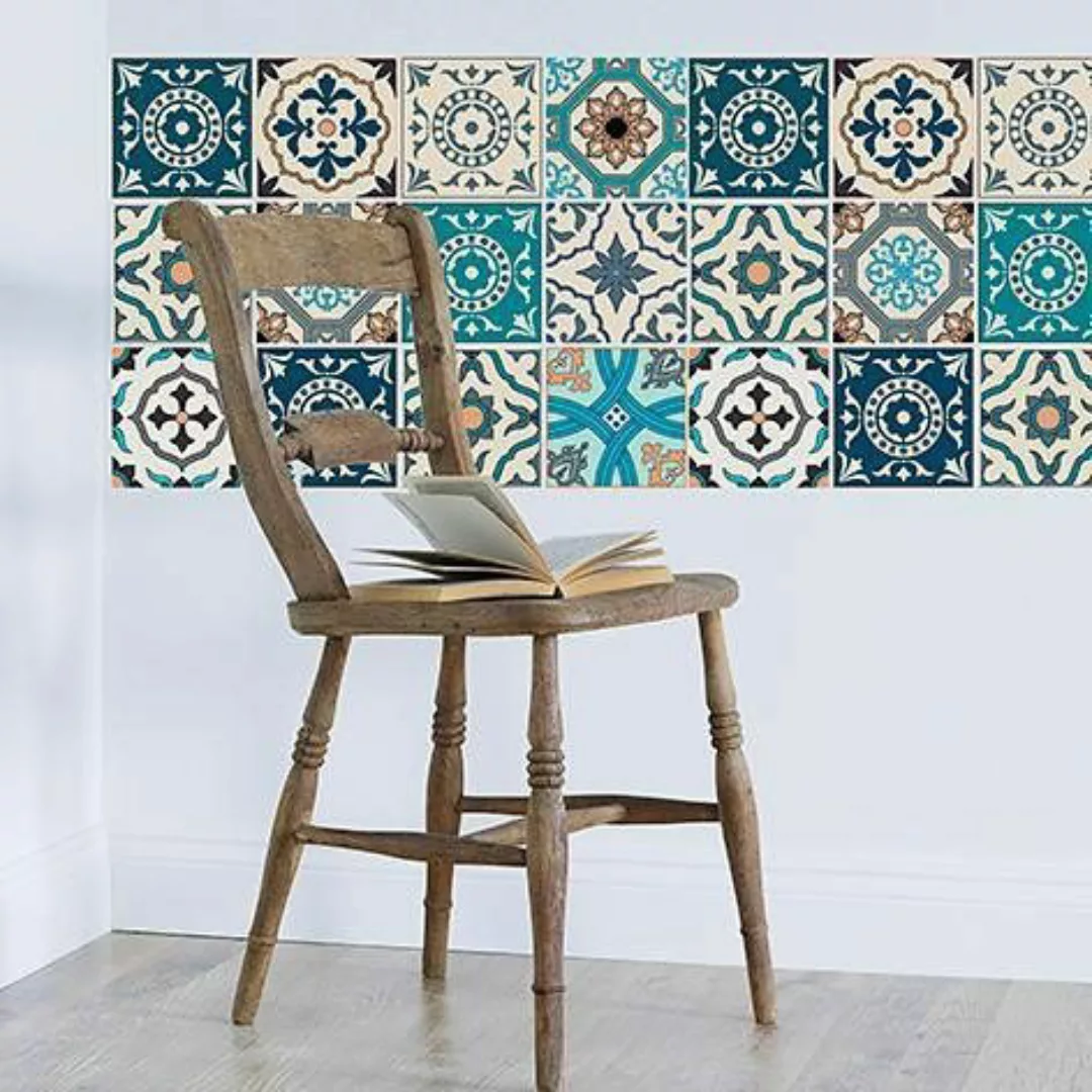 Home affaire Fliesenaufkleber Ornamente (12 St), günstig online kaufen