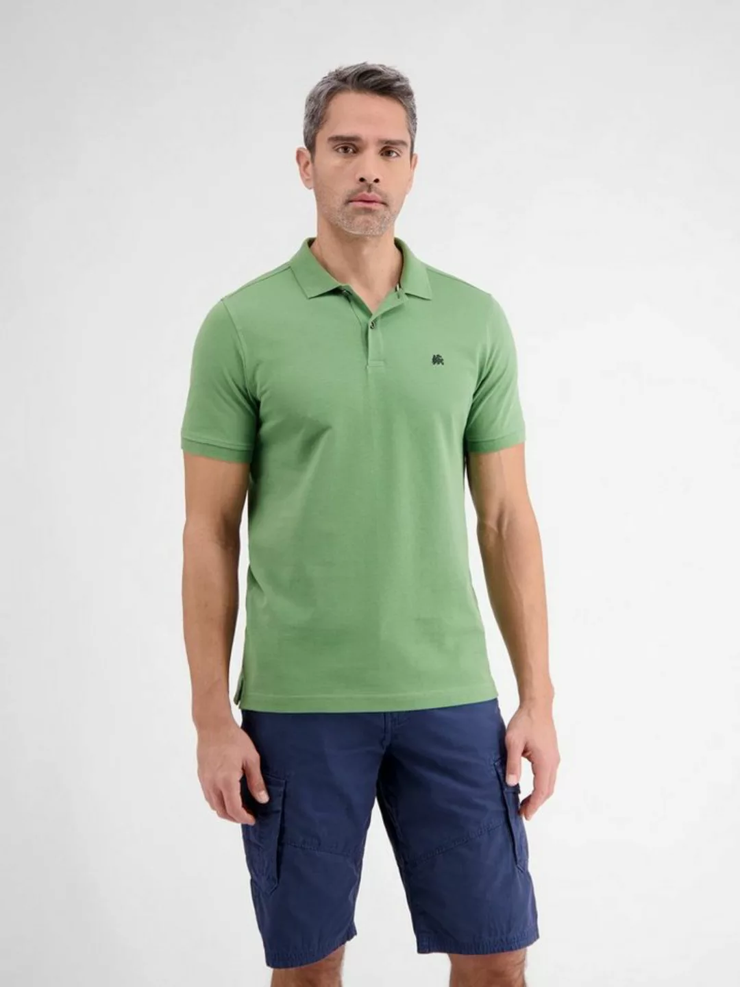 LERROS Poloshirt "LERROS Herren Poloshirt in sportiver Waffelpiquéqualität" günstig online kaufen