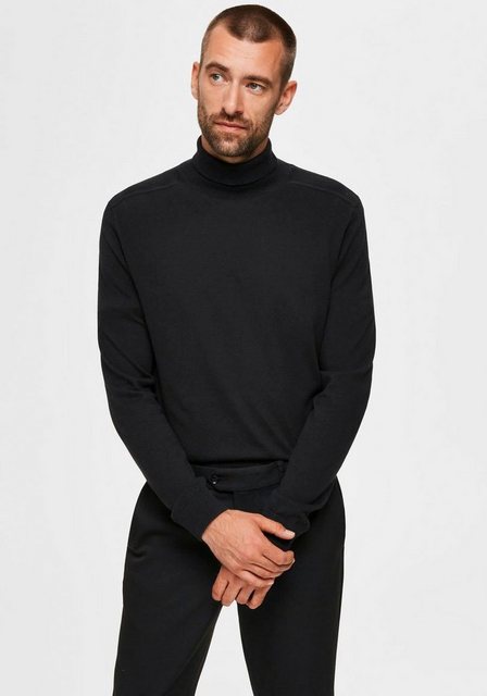 Selected Herren Rollkragen Pullover SLHBERG ROLL NECK günstig online kaufen