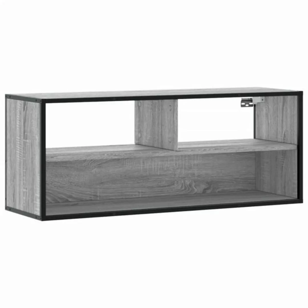 vidaXL TV-Schrank TV-Schrank Grau Sonoma 100x31x39,5 cm Holzwerkstoff und M günstig online kaufen