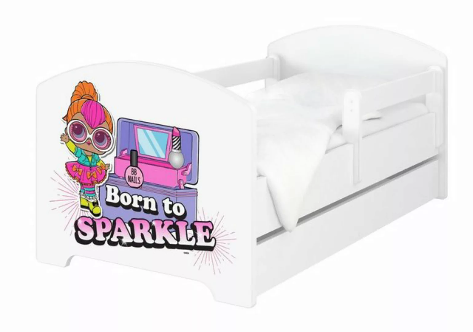 BabyBoo Kinderbett L.O.L. Surprise! Komplettbett 140x70 cm, Schaumstoffmatr günstig online kaufen